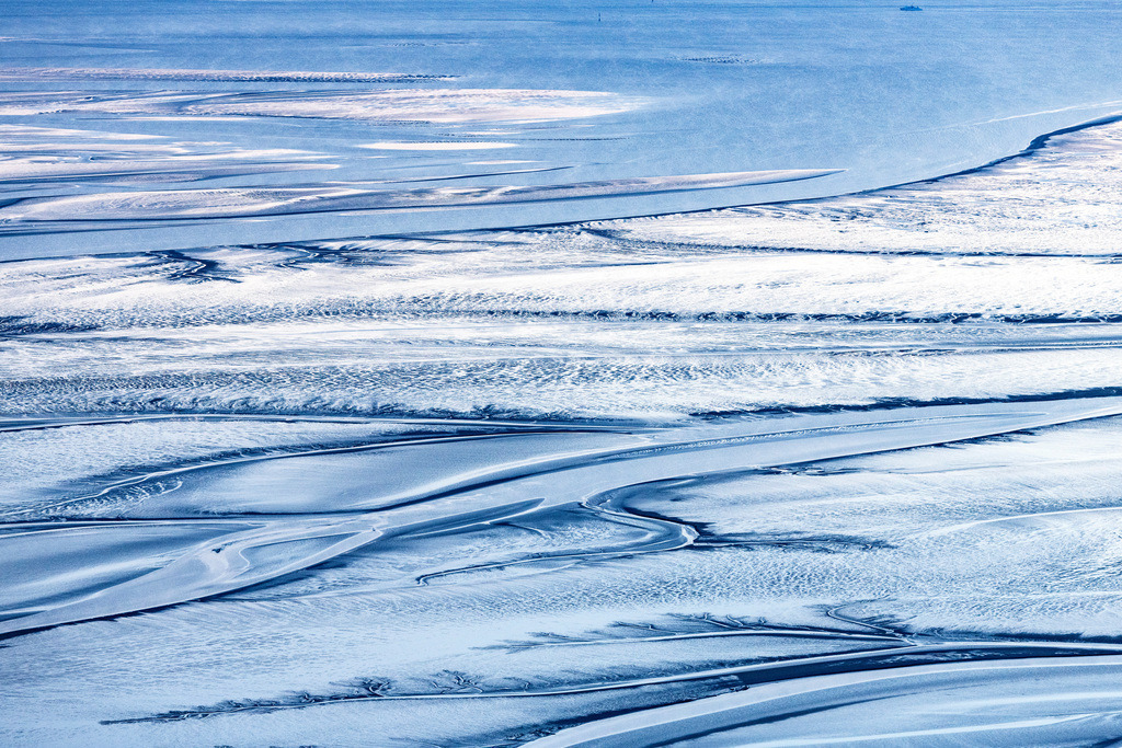 dr__0056901.jpg | BüSUM 17.09.2020 Wattenmeer der Nordsee- Küste bei Prielbildung in Büsum im Bundesland Schleswig-Holstein, Deutschland. // Wadden Sea of North Sea Coast with creeks formation in Buesum in the state Schleswig-Holstein, Germany. Foto: Daniel Reiter