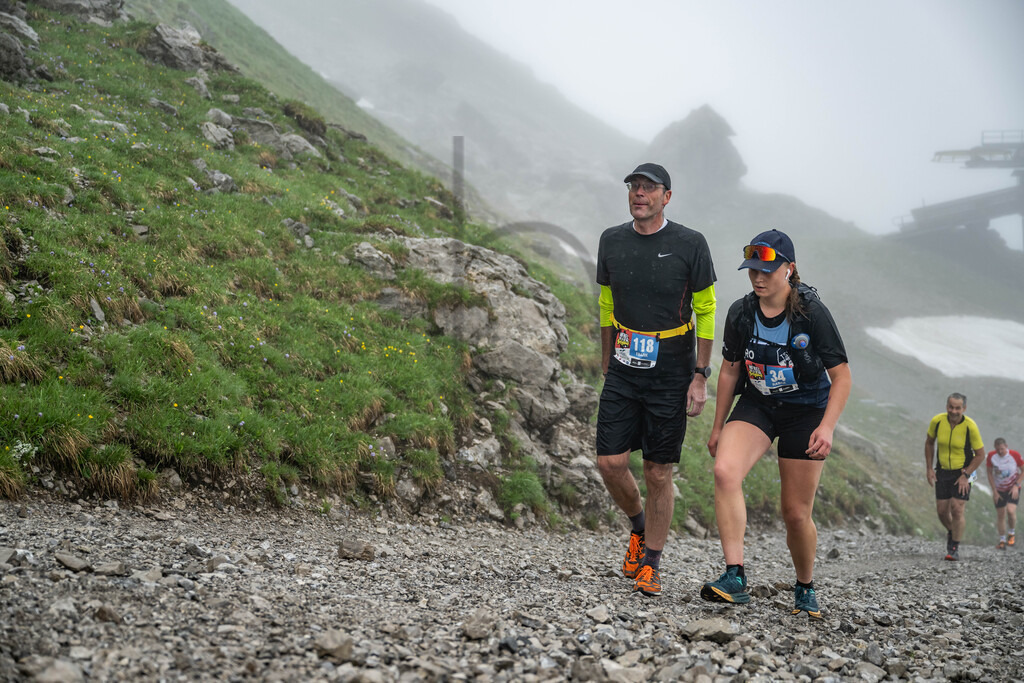 20240707_DB15408 | Nebelhorn-Berglauf 2024 am 07.07.2024  in Oberstdorf. (Foto: Dominik Berchtold)B-AL SPO
