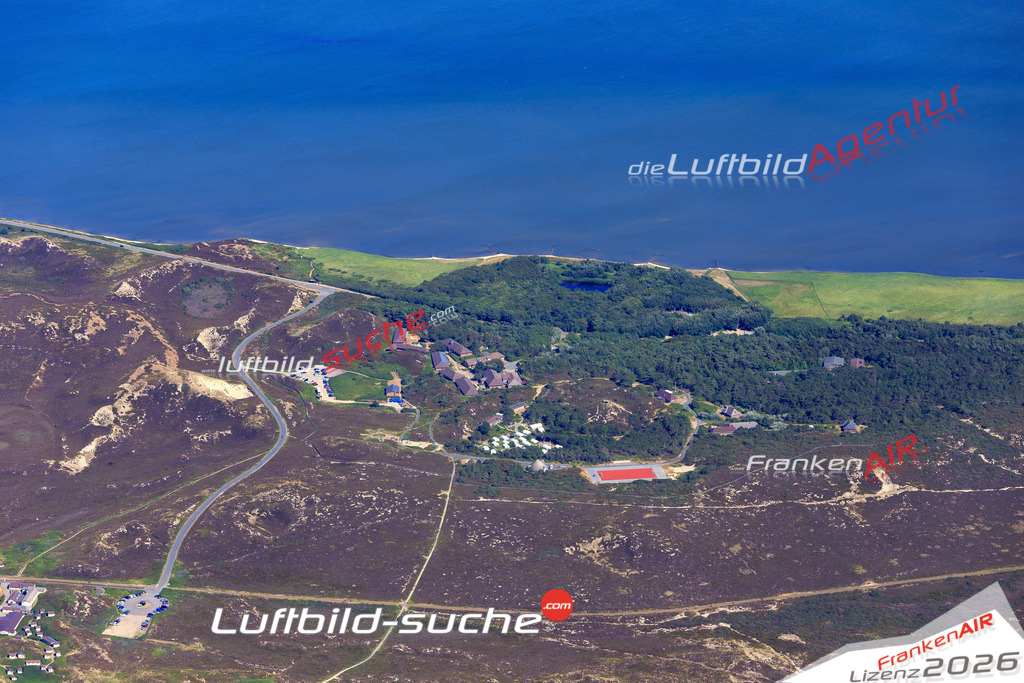 Die Luftbildaufnahme Nord - Sylt wurde 2018 mittels Flugzeug (keine Drohne) erstellt. Perfekte Schärfe und Druck- Auflösung- Garantiert!