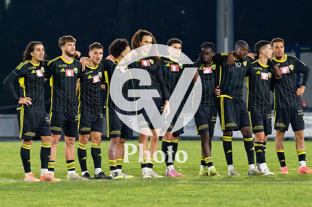 Coupe Suisse - 1/8 de finale - FC Stade Nyonnais v Neuchatel Xamax |  during the Coupe Suisse - 1/8 de finale match between FC Stade Nyonnais and Neuchatel Xamax at Centre sportif de Colovray in Nyon, Switzerland