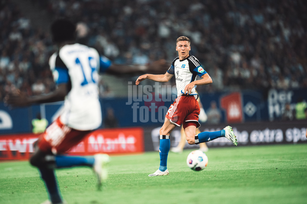 Fußball | Männer | Saison 2023/2024 | 2. Fußball-Bundesliga | Hamburger SV vs. Fortuna Düsseldorf | 29.09.2023 | Ignace Van Der Brempt (#22, HSV)