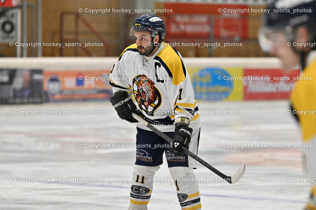 EC Tigers Paternion vs. Tarco Wölfe II | #11 Ott Marcel EC Tigers Paternion, EC Tigers Paternion vs. Tarco Wölfe II, EC Tigers Paternion vs. Tarco Wölfe II am 19.12.2024 in Spittal an der Drau (Eissportzentrum Spittal), Austria, (Photo by Bernd Stefan)