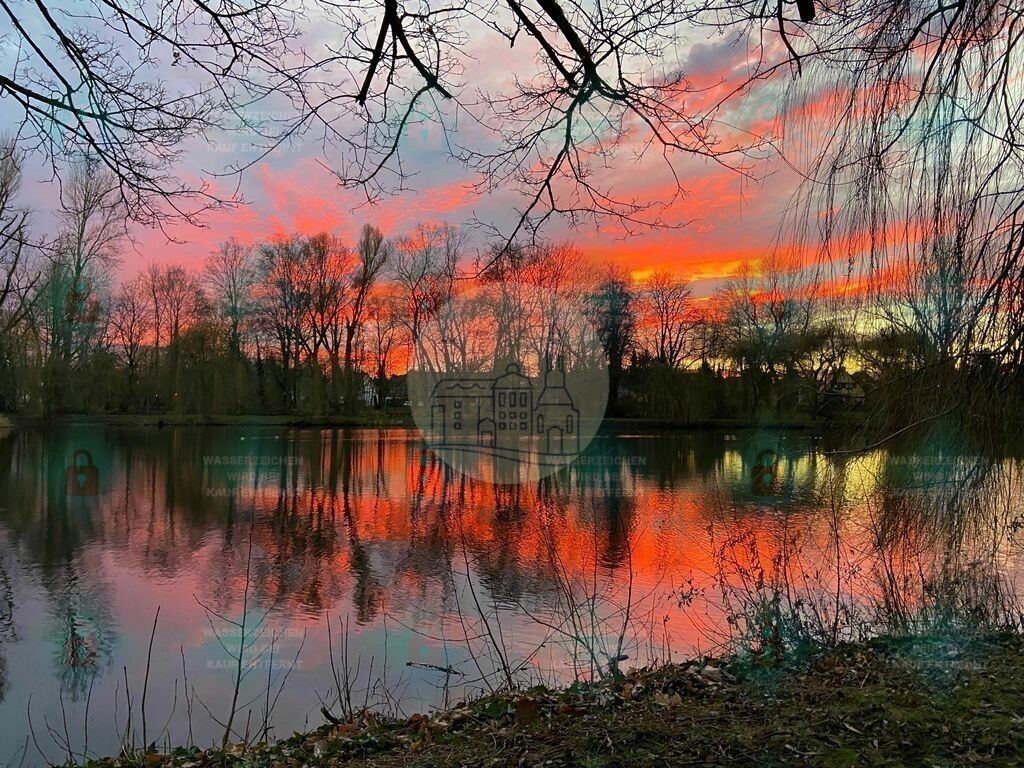 Großer Schöppenteich im Sonnenuntergangslicht | Ausgewählte Fotos von Taucha kompakt können Sie hier als hochwertige Drucke und weitere Fotoprodukte kaufen. - Realisiert mit Pictrs.com