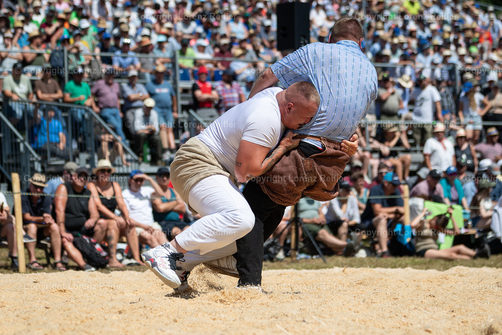 Schwingen -  Schwarzseeschwinget 2025 | Schwarzsee, 22.6.25, Schwingen - Schwarzseeschwinget.