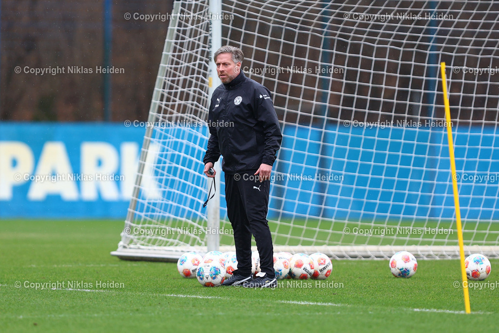 NH_HolsteinKiel_Training_11032026 | Michael Wimmer (Co-Trainer, Holstein Kiel)Fußball I Herren I Training I Saison 2025-2026 I Holstein Kiel I 11.03.2026 I Citti-Fußballpark