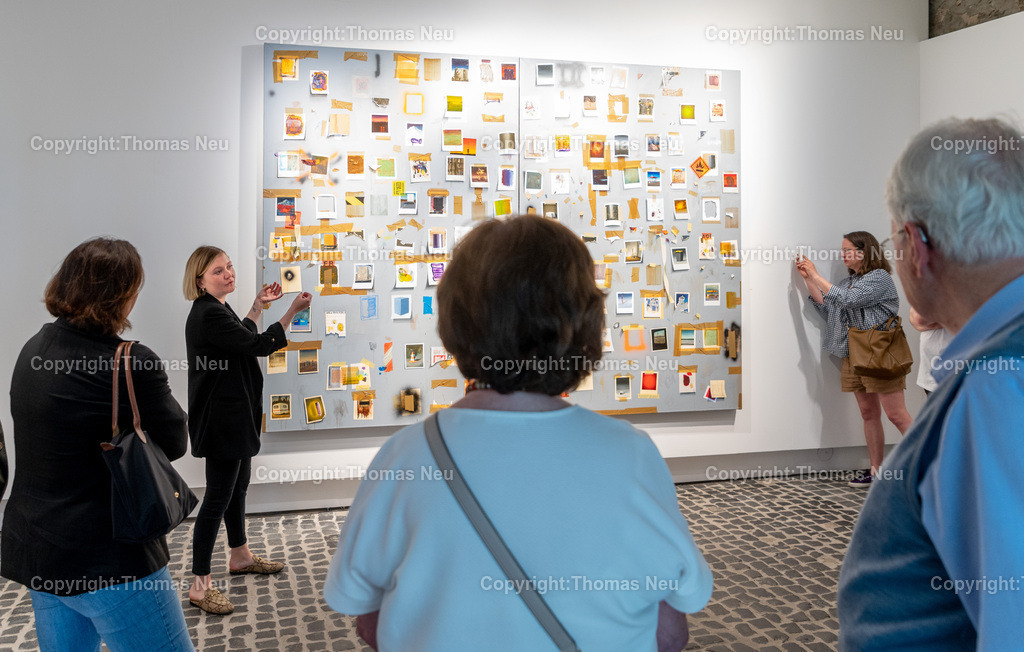 DSC_4577 | bbe, 21.05.2023, Führung durch die Ausstellung „Jochen Mühlenbrink – J’M donc je suis“ mit Kunsthistorikerin Anna Raab - Museum Bensheim,, Bild: Thomas Neu