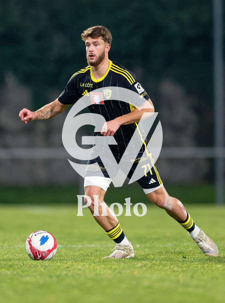 Coupe Suisse - 1/8 de finale - FC Stade Nyonnais v Neuchatel Xamax |  during the Coupe Suisse - 1/8 de finale match between FC Stade Nyonnais and Neuchatel Xamax at Centre sportif de Colovray in Nyon, Switzerland