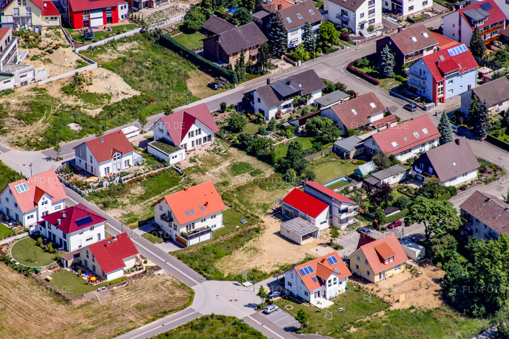 Luftbild: Am Höhenweg in Kandel im Bundesland Rheinland-Pfalz in Deutschland. Foto: IMG_18571.jpg vom 30.05.2009 durch Werner Riehm/FLY-FOTO.de