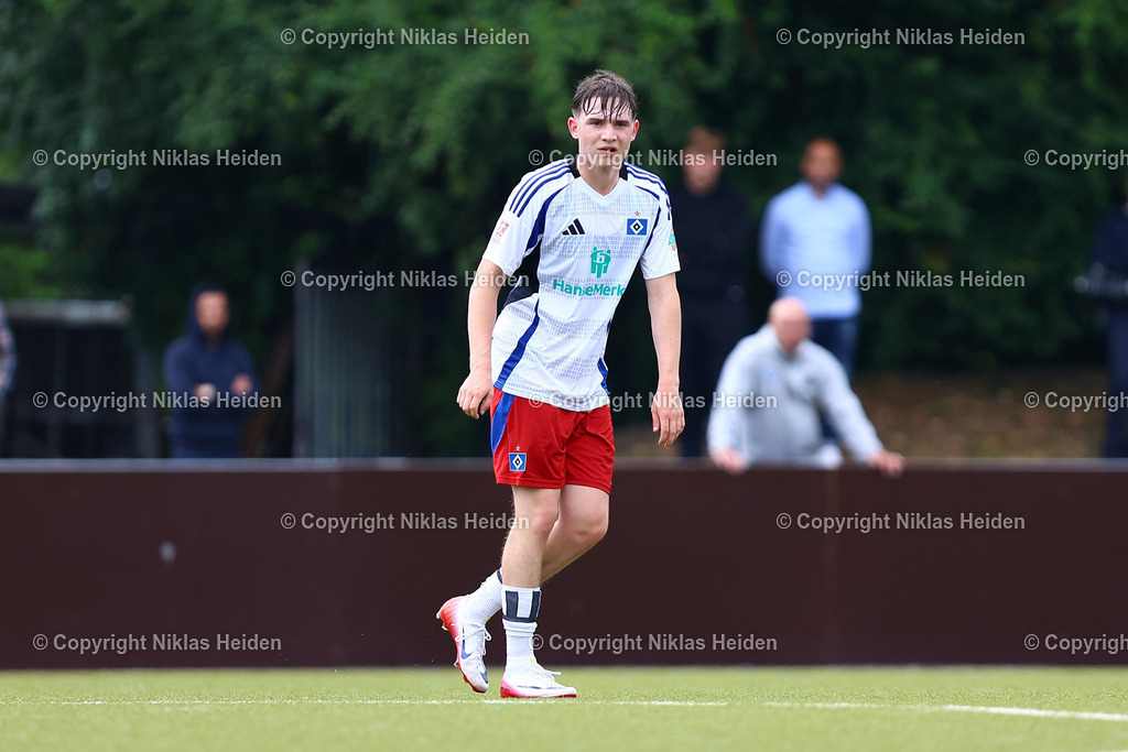 NH_BillstedtCup2025_Turnier_12072025 | Kilian Machado (Hamburger SV U21)Fußball I Herren I Billstedt Cup 2025 I Saison 2025-2026  I Finale I FC Eintracht Norderstedt - Hamburger SV U21 I 12.07.2025 I Öjendorfer Weg