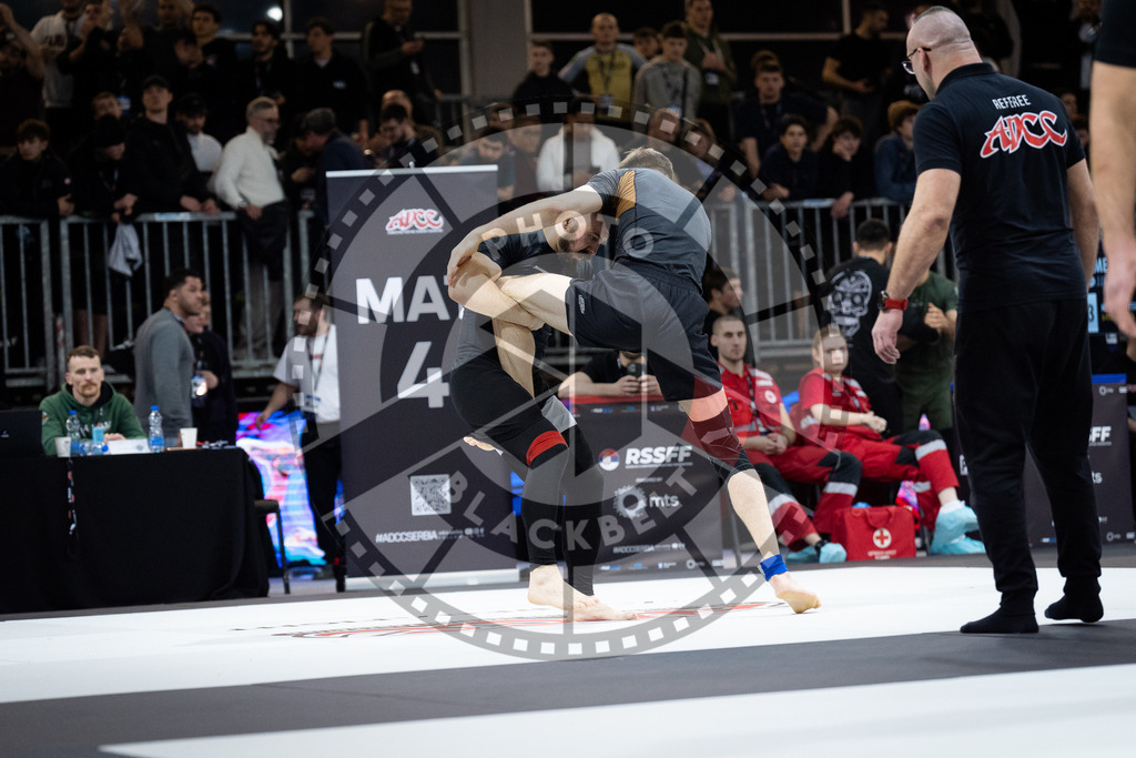 20260214PBB3817 | Fighters compete during the ADCC European Trials  competition day 1 in Belgrade, Serbia, on February 14, 2026.