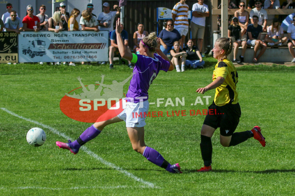 SV Oberglan Damen - Austria Klagenfurt |  ; SV Oberglan Damen - Austria Klagenfurt am 06.06.2022 in Oberglan
(Sportplatz), AUSTRIA, (Photo by Ernst Krawagner sport-fan.at) - Realisiert mit Pictrs.com