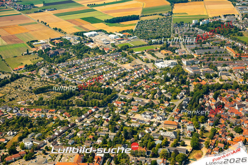 Das Luftbild der Stadt Korbach wurde 2022 vom Flugzeug heraus erstellt (keine Drohnen-Aufnahmen) Aufnahmehöhe ca.450 Meter- hohe Bildauflösung und Druck-Qualität. Garantiert!