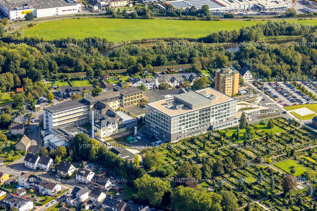 Arnsberg230904610 | Luftbild, Klinikum Hochsauerland-Karolinen Hospital, Hüsten, Arnsberg, Sauerland, Nordrhein-Westfalen, Deutschland