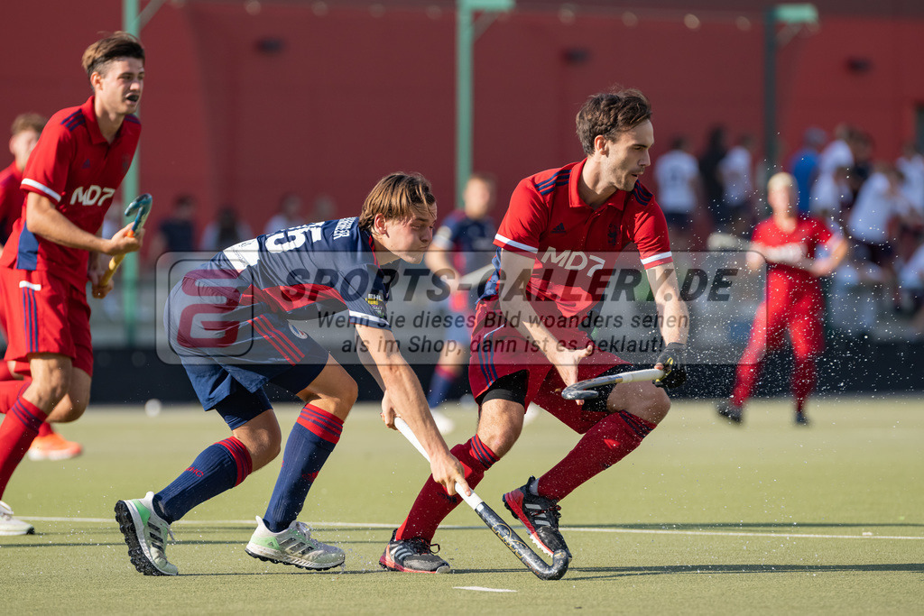 HK_20220903_109772 | 1. Bundesliga Herren Düsseldorfer HC - Mannheimer HC am 3.9.2022 DHC Düsseldorf, Düsseldorf , Moritz Himmler ( Mannheimer HC #25 )