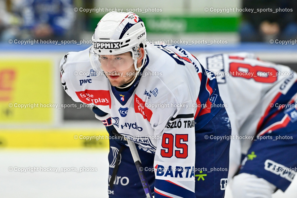 EC IDM WÄRMEPUMPEN VSV vs. HYDRO FEHERVAR AV 19 | #95 Atkinson Joshua HYDRO FEHERVAR, EC IDM WÄRMEPUMPEN VSV vs. HYDRO FEHERVAR AV 19, EC IDM WÄRMEPUMPEN VSV vs. HYDRO FEHERVAR AV 19 am 20.11.2024 in Villach (Stadthalle Villach), Austria, (Photo by Bernd Stefan)