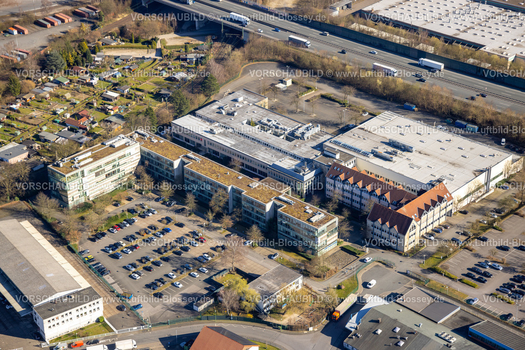 Hagen250302274 | Luftbild, Gewerbepark Bathey, Adler Pelzer Holding GmbH, Gewerbegebiet Bathey, Boele, Hagen, Ruhrgebiet, Nordrhein-Westfalen, Deutschland