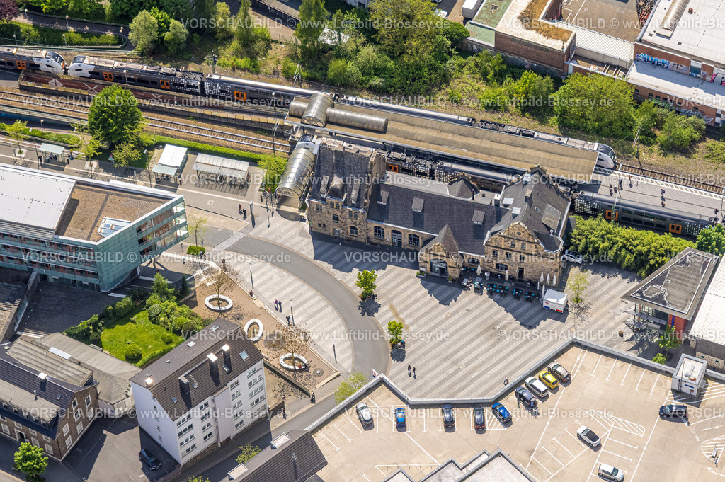 Wetter230503136 | Luftbild, Bahnhof Wetter, Wetter, Ruhrgebiet, Nordrhein-Westfalen, Deutschland
