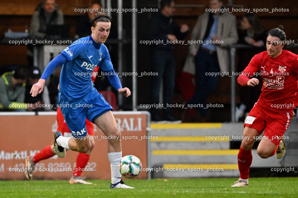 SAK vs. KAC 1909 | #5 Jakob Geister SAK, #4 Patrick Legner KAC, SAK vs. KAC 1909, SAK vs. KAC 1909 am 17.04.2025 in Klagenfurt (Sportpark Welzenegg), Austria, (Photo by Bernd Stefan)