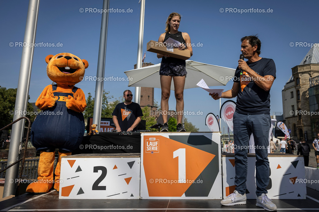 OBI ASV Koelner Brueckenlauf; Koeln, 10.09.23 | Impressionen vom OBI ASV Koelner Brueckenlauf am 10.09.23 am Olympiamuseum in Koeln (Deutschland). Foto: BEAUTIFUL SPORTS/Axel Kohring
