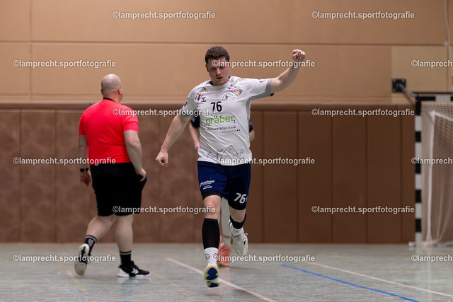 Handball I Herren I Saison 2025-2026 I SHSE Manfred-Frank-Pokal I Viertelfinale I HSG Kalkberg 06 II - HSG Kalkberg 06 032 | Erik Stoffers (76, HSG Kalkberg 06 II) - Realisiert mit Pictrs.com