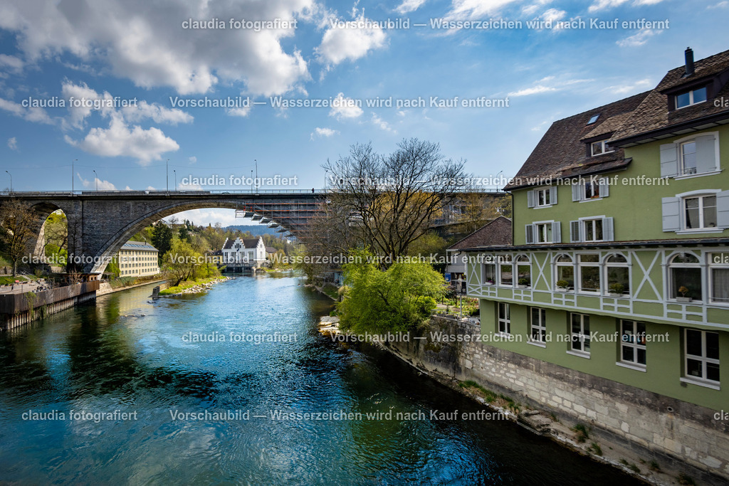 01_20210415_Stadt_Baden__DSC9919.jpg_cmi | 15.04.2021; Inland; Stadt Baden; 
Sicht auf die Hochbruecke von Baden
(claudia-fotografiert)