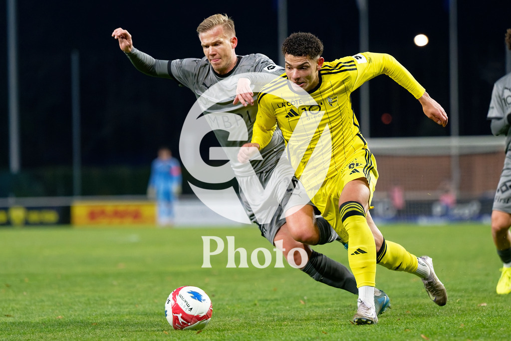 dieci Challenge League - FC Stade Nyonnais v FC Vaduz |  during the dieci Challenge League match between FC Stade Nyonnais and FC Vaduz at Centre sportif de Colovray in Nyon, Switzerland