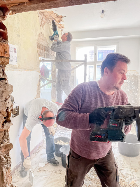 Erster Arbeitseinsatz (021) | Fotograf Holger Kohl aus Falkensee. Eventfotograf, Hochzeitsfotograf, Kita- und Grundschulfotograf.