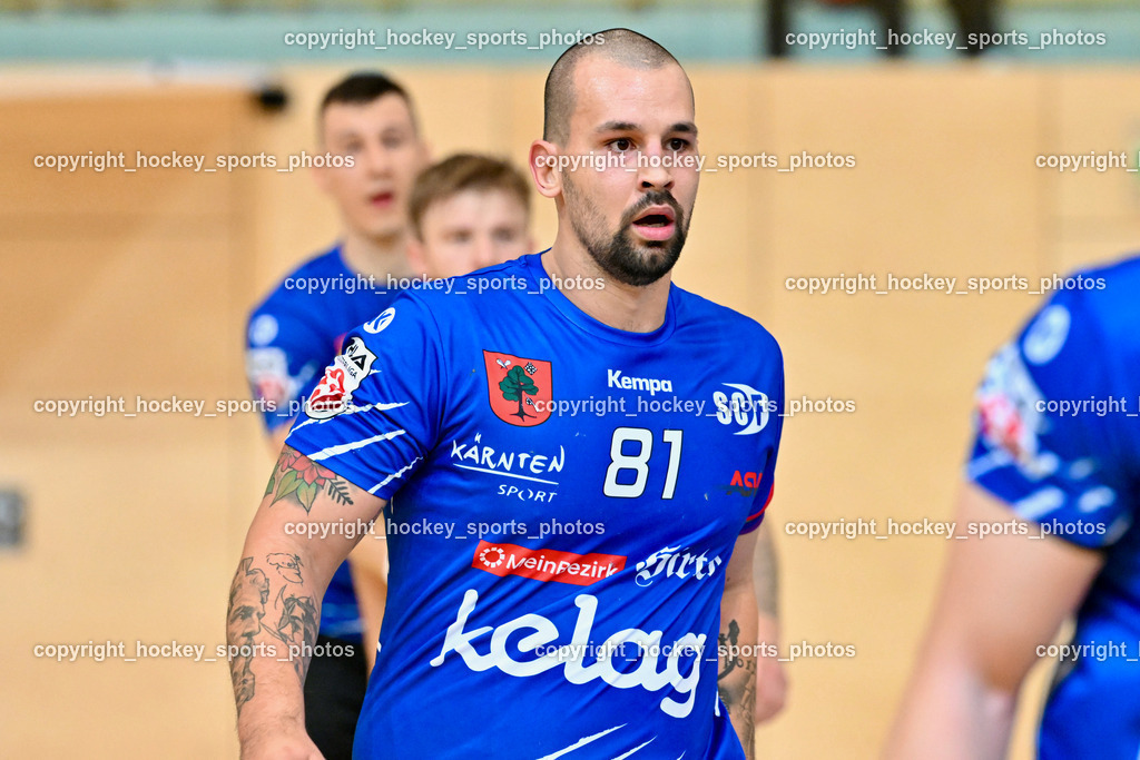 SC Ferlach vs. Bregenz Handball | #81 Milicevic Adrian SC Ferlach, SC Ferlach vs. Bregenz Handball, SC Ferlach vs. Bregenz Handball am 28.09.2024 in Ferlach (Ballspielhalle Ferlach), Austria, (Photo by Bernd Stefan)