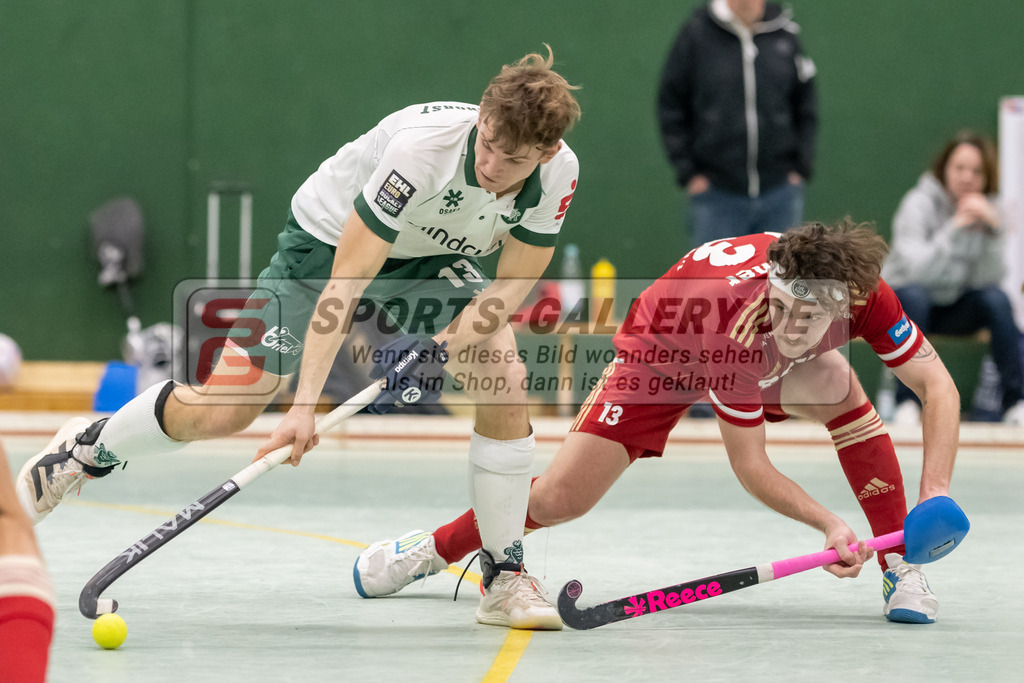 SFE_20230114_0032 | 1. Bundesliga Hockey Herren Rot-Weiss Köln - Uhlenhorst Mülheim am 14.01.2023 in Köln (KTHC Stadion Rot-Weiss Köln Tennis and Hockey Club), Photo: Stephan Fehrmann 2022 (Sports-Gallery),Florian Pelzner ( Rot-Weiss Köln #13 )