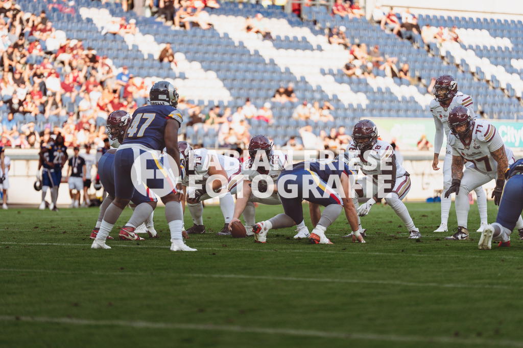 GER Rhein Fire vs. Alpine Rams, American Football, AFLE, Saison 2026, 01.08.2026 | GER Rhein Fire vs. Alpine Rams, American Football, AFLE, Saison 2026, 01.08.2026Foto: Eibner-Pressefoto/Fabian Friese - Realisiert mit Pictrs.com