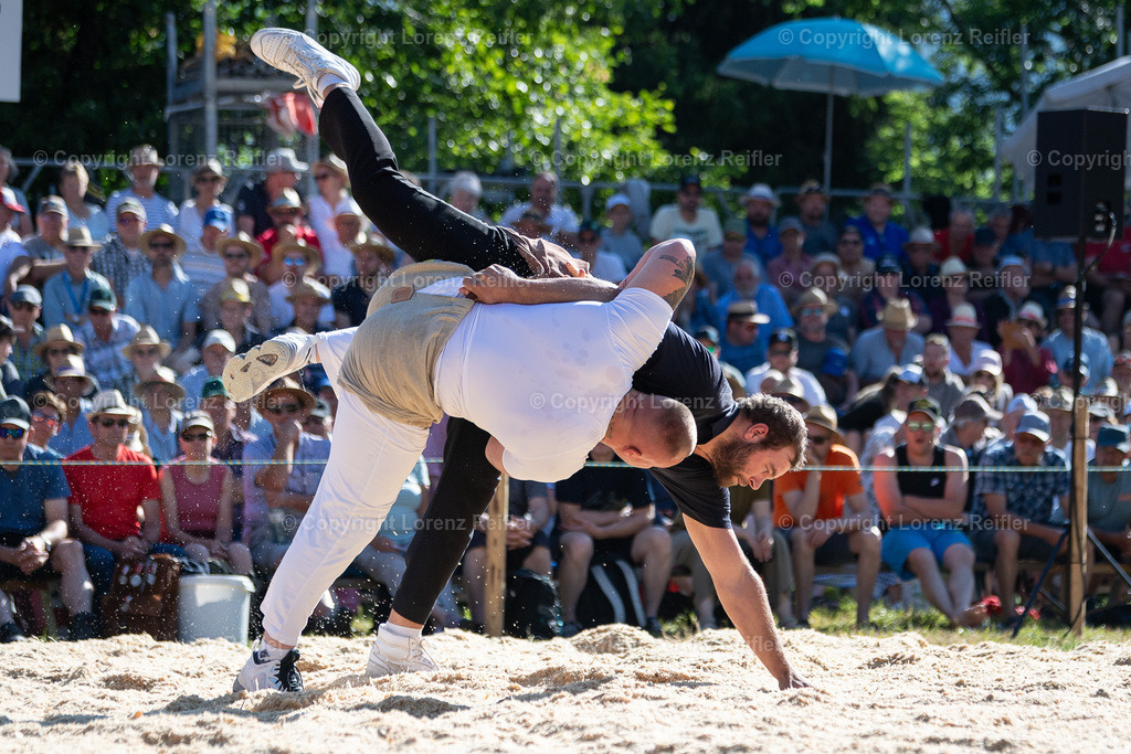 Schwingen -  Schwarzseeschwinget 2025 | Schwarzsee, 22.6.25, Schwingen - Schwarzseeschwinget.
