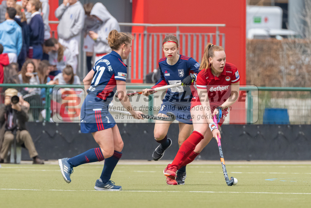 HK_20230416_107005 | 1. Bundesliga Damen Düsseldorfer HC - Rot-Weiss Köln am 16.4.2023 DHC Düsseldorf, Düsseldorf , Maike Schaunig ( Düsseldorfer HC #21 )