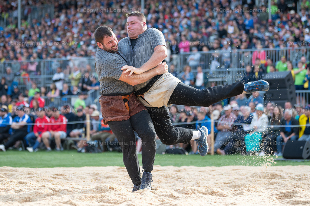 Schwingen -  Eidgenössisches Jubiläums-Schwingfest 2024 2024 | Appenzell, 8.9.24, Schwingen - Eidgenössisches Jubiläums-Schwingfest 2024.