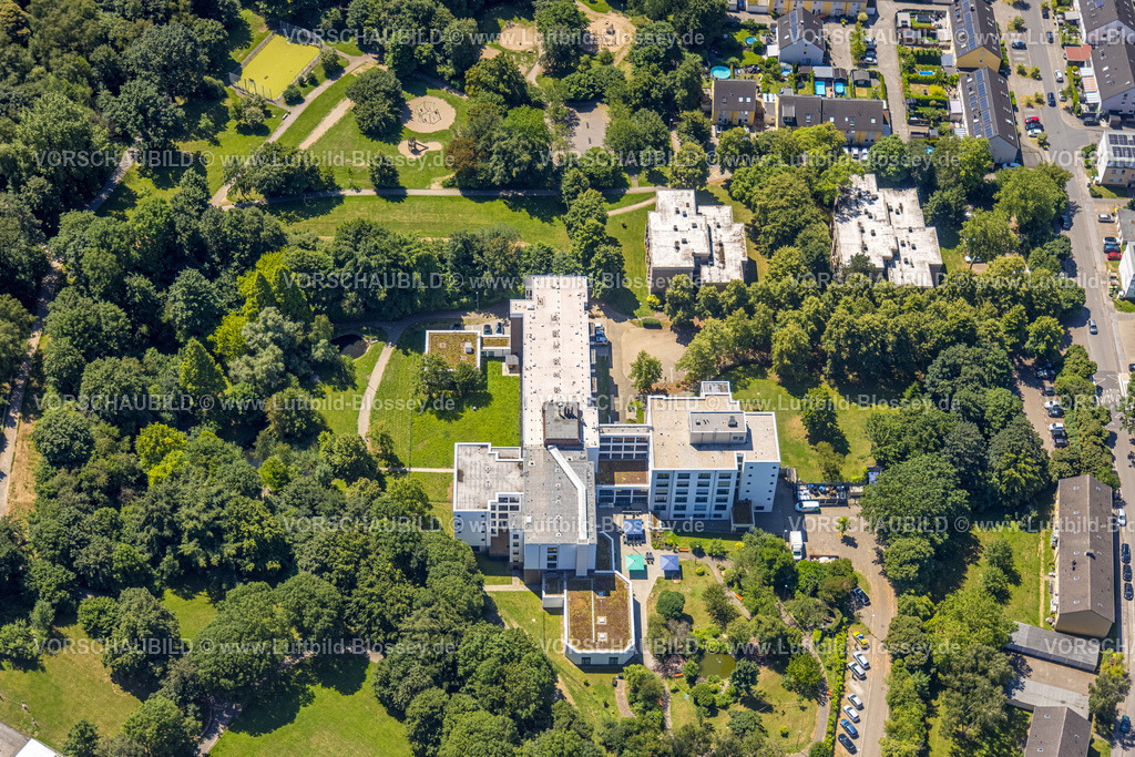 Muelheim230704007 | Luftbild, Haus Auf dem Bruch - Mülheimer Seniorendienste, Wittkampbusch, Dümpten - West, Mülheim an der Ruhr, Ruhrgebiet, Nordrhein-Westfalen, Deutschland