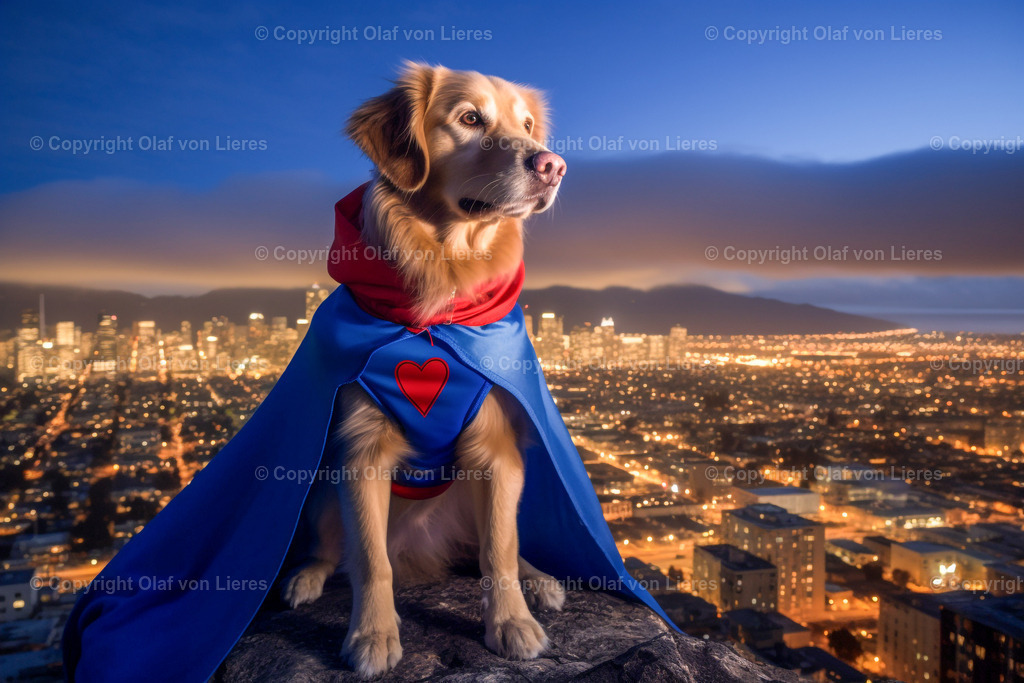 Retriever als Retter der Welt | Retriever als Superhund