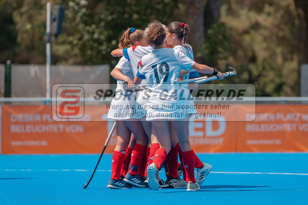 HK_20230712_101436 | Euro Hockey WU18 Scotland vs France Championship Girls &amp; Boys am 12.7.2023 CHTC , Krefeld ,