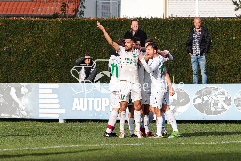BC Aichach II - SC Oberbernbach | Jubel nach 0-1