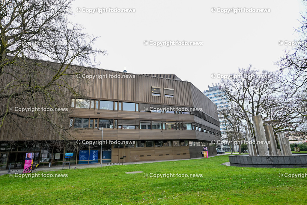 Brucknerhaus Linz_ 14.03.2024-17 | 14.03.2024, Linz, AUT, Brucknerhaus, im Bild Brucknerhaus, Konzerthaus, Brucknerorchester, Veranstaltungshaus, Liva, Donaulaende




