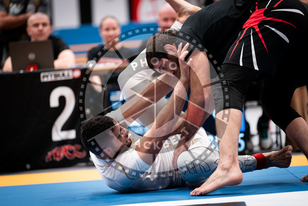 20250906PBB4672 | Fighters compete during the ADCC European Trials  competition in Warsaw, Poland, on September 6, 2025.