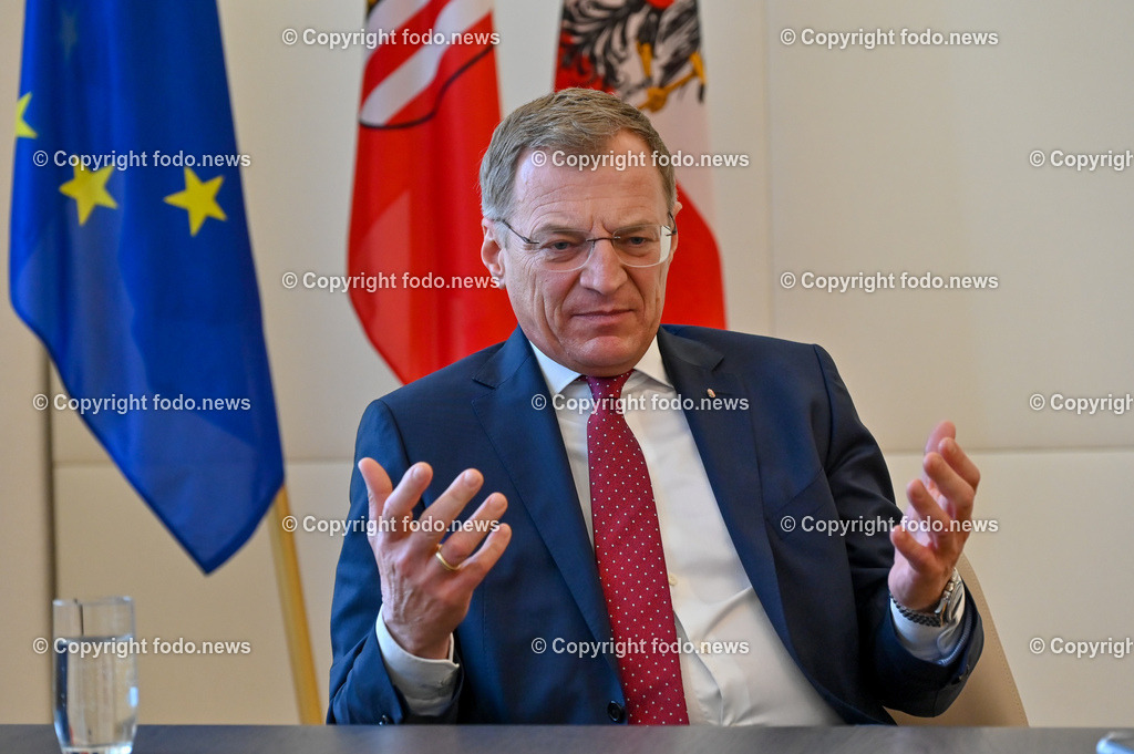 LH Thomas Stelzer (VP)_ 29.12.2022-6 | 29.12.2022, Landhaus Linz, AUT, LH Thomas Stelzer (VP), im Bild LH Thomas Stelzer (VP, Landeshauptmann Oberoesterreich)