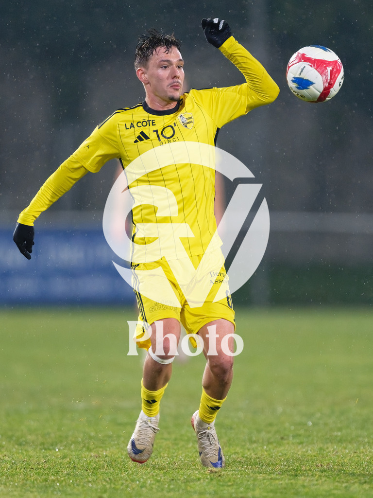 dieci Challenge League - FC Stade Nyonnais v Neuchatel Xamax FCS |  during the dieci Challenge League match between FC Stade Nyonnais and Neuchatel Xamax FCS at Centre sportif de Colovray in Nyon, Switzerland