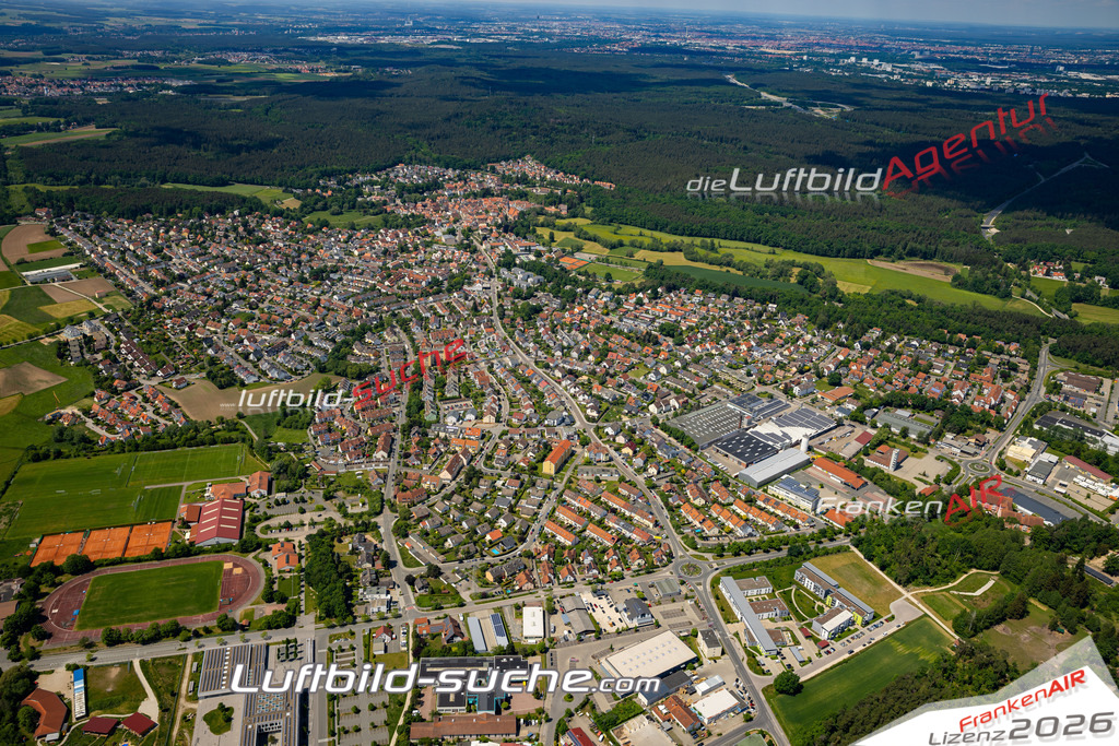 Aktuelles Luftbild von  Wendelstein - Die Luftaufnahme wurde 2022 mittels UL-Flugzeug erstellt ( keine Drohne ) - hochauflösende Kamera-Systeme von  Canon -Beste Qualität - Für grossformatige Ausdrucke geeignet. Die Geschenkidee !