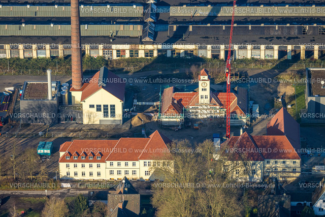 Duisburg241202075 | Luftbild, Baustelle für geplantes Duisburger Wohnquartier am ehemaligen Rangierbahnhof Wedau, an der Sechs-Seen-Platte, Wedau, Duisburg, Ruhrgebiet, Nordrhein-Westfalen, Deutschland