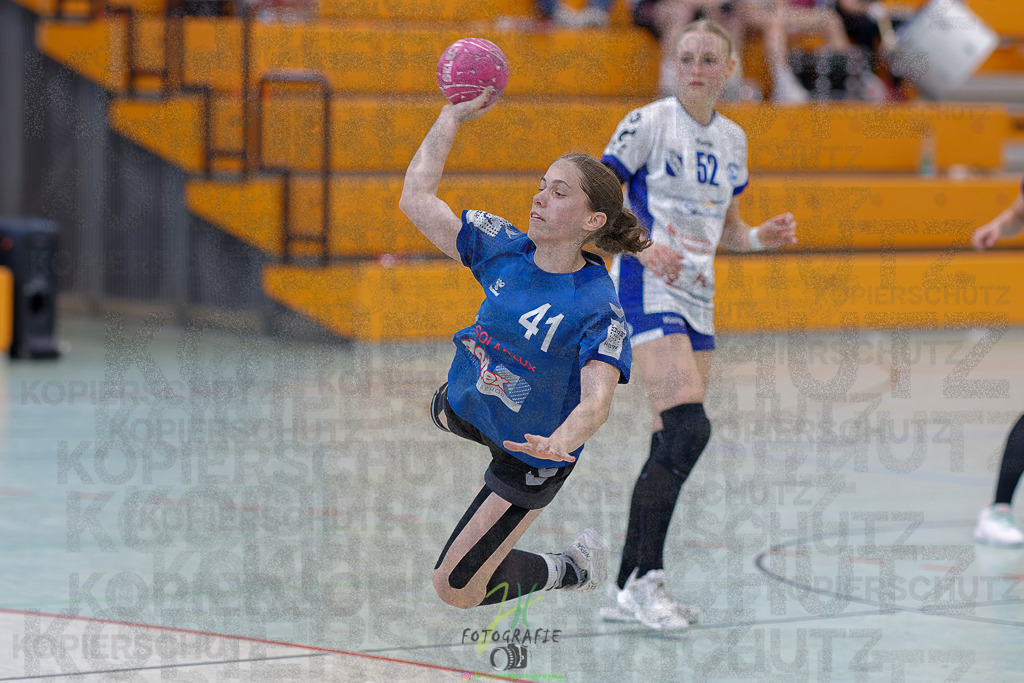 Quali-Turnier JBL wJA; TuS Steißlingen - SG Kappelwindeck/Steinbach | Quali-Turnier JBL wJA; TuS Steißlingen - SG Kappelwindeck/Steinbach am 31.05.2025 in Oberkleen (Weidig-Halle)Photo © 2025 - Jörg Heinrich - Realisiert mit Pictrs.com