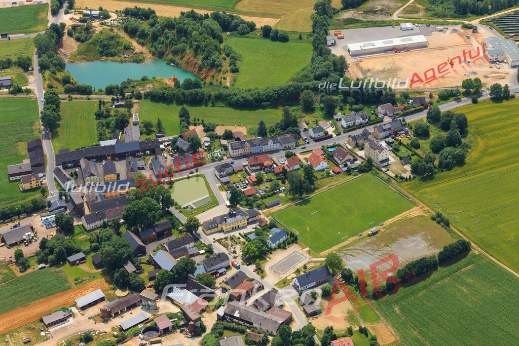 Luftbild von  Wunsiedel - Luftaufnahme wurde 2016 von https://frankenair.de mittels Flugzeug (keine Drohne) erstellt - die Geschenkidee