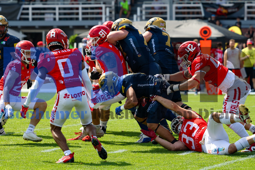 GFL: Potsdam Royals vs. Dresden Monarchs{date} -  | {headline}(Foto: Thomas Sobotzki / BOND) - Realisiert mit Pictrs.com