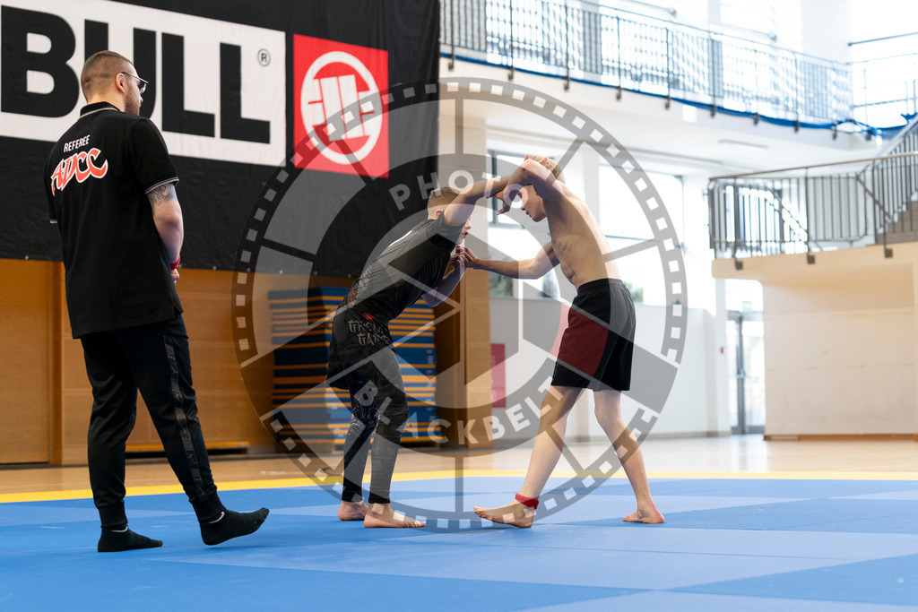 20240316PBB2034 | Athletes compete during the ADCC Eastern European Open grappling Competition in Poznan, Poland, on March 16, 2024.