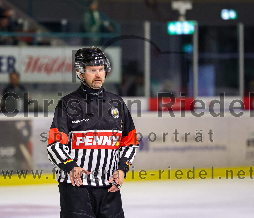 2025-09-12_110_TSV_Erding_gegen_EV_Landshut | Erding, Deutschland, 12.09.2025:Eishockey, Oberliga Süd 2025 / 2026, Testspiel, TSV Erding gegen EV Landshut, Endergebnis: 4:6Foto: Christian Riedel / fotografie-riedel.net