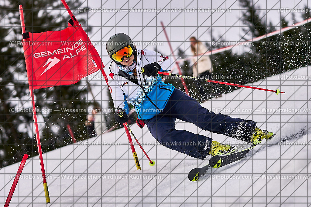 ALP6223_Schischule Haginger_Semesterkurs_Skilehrerin MARLIES | (C)FotoLois.com, Alois Spandl. Schischule Haginger, Semesterkurs-Abschlusstag mit Rennlaufbewerb, Fr 9. Februar 2024.