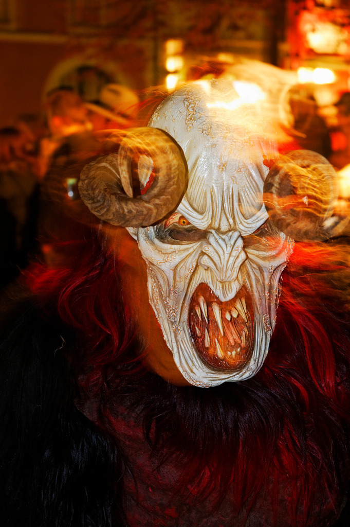 Perchtenlauf | Fuerstenfeld, Austria - November 26, 2011: Perchtenlauf. - Realisiert mit Pictrs.com